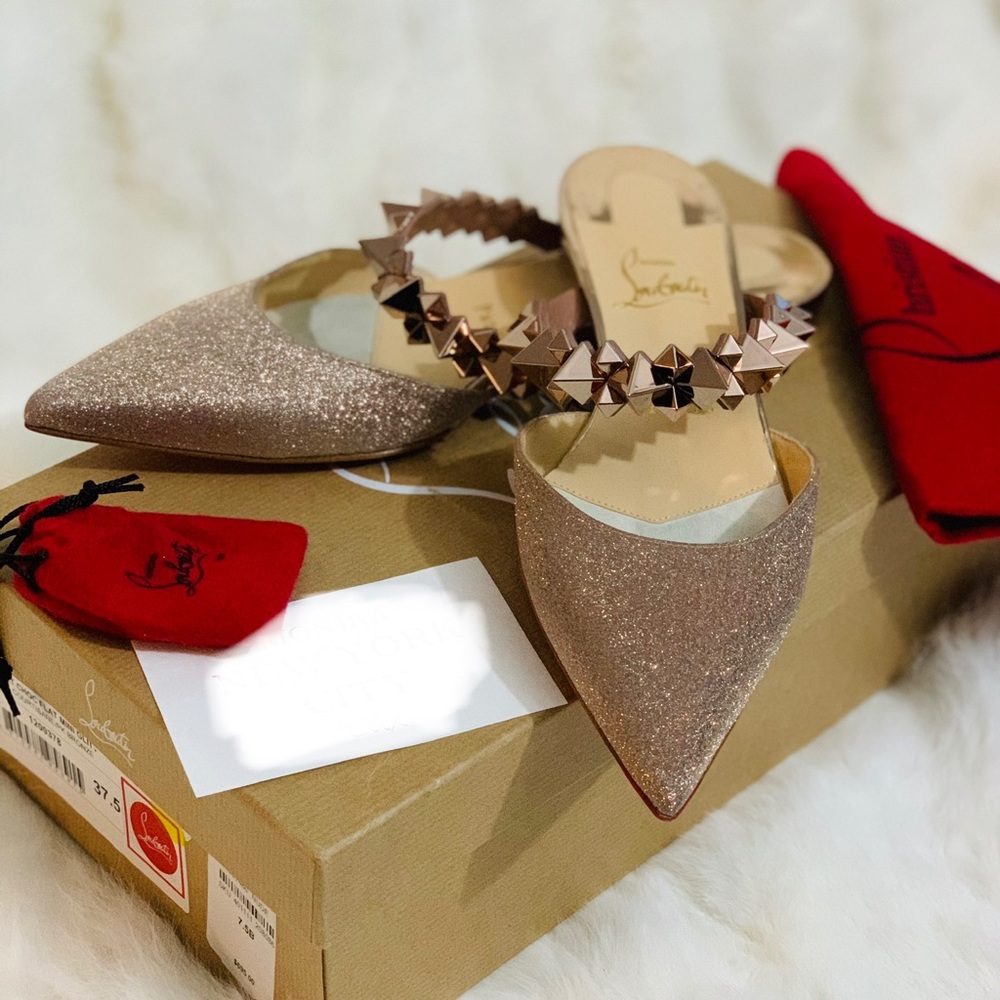 Authentic Christian Louboutin Planet Choc 37.5